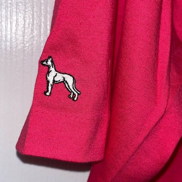 Vintage Pickering Men's PINK Polo Golf Shirt Size L Large NEW NWT Lisle Cotton - Picture 6 of 8
